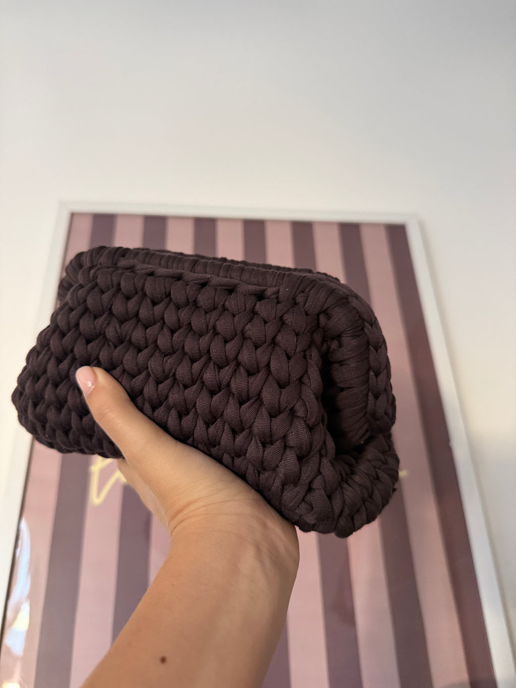 CLUTCH CIOCCOLATO - FORMIDABLE STUDIO