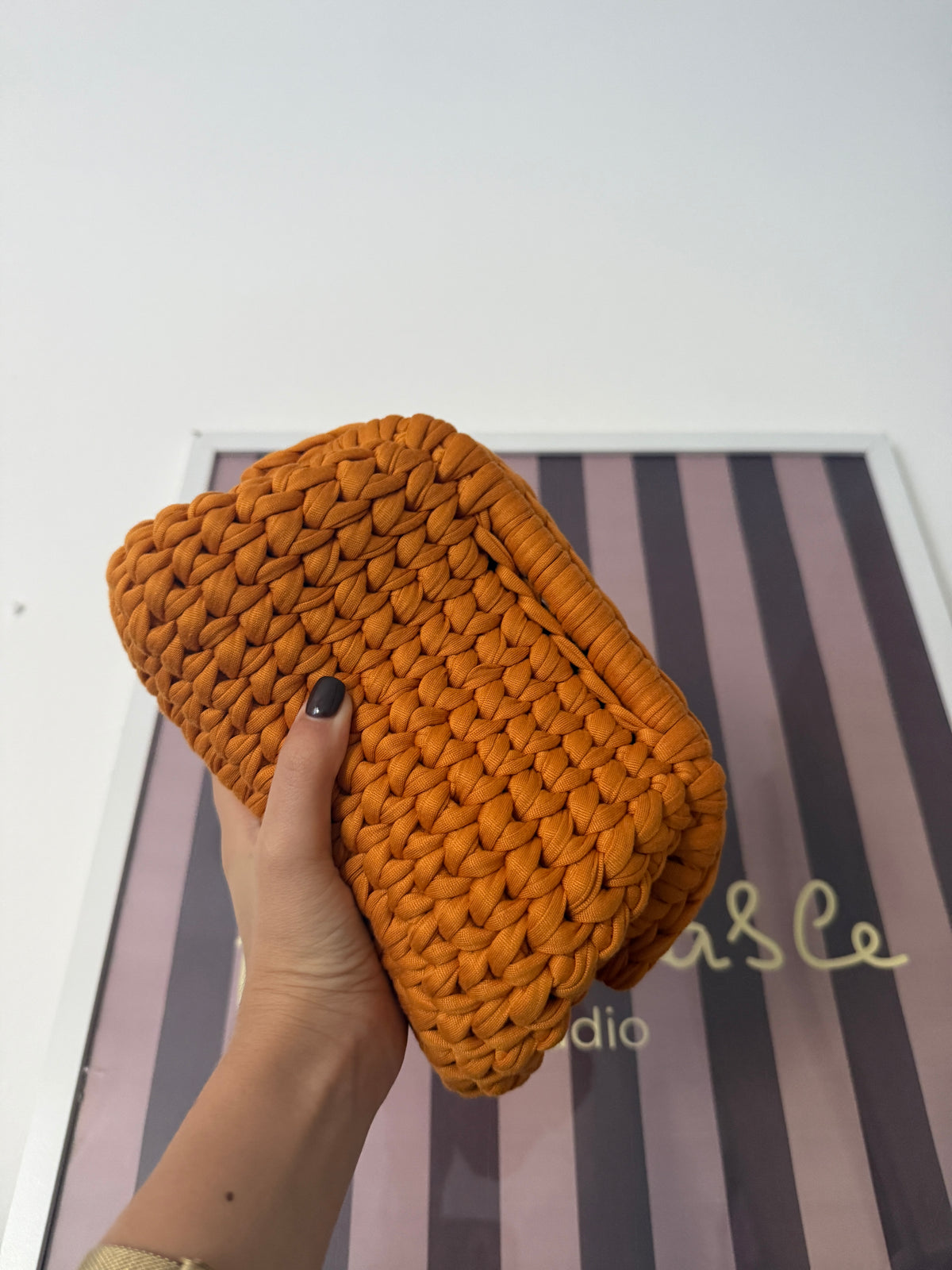 CLUTCH ARANCIONE - FORMIDABLE STUDIO