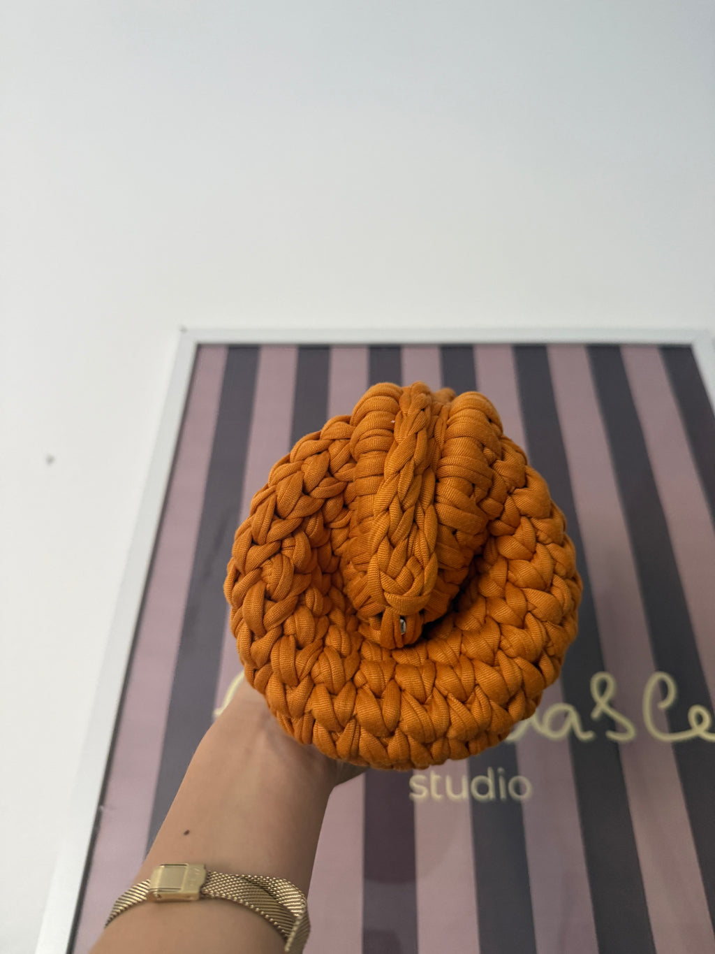 CLUTCH ARANCIONE - FORMIDABLE STUDIO
